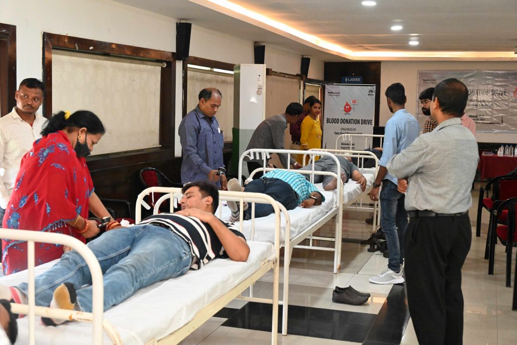 326 Units Of Blood Collected In The Voluntary Blood Donation Camp