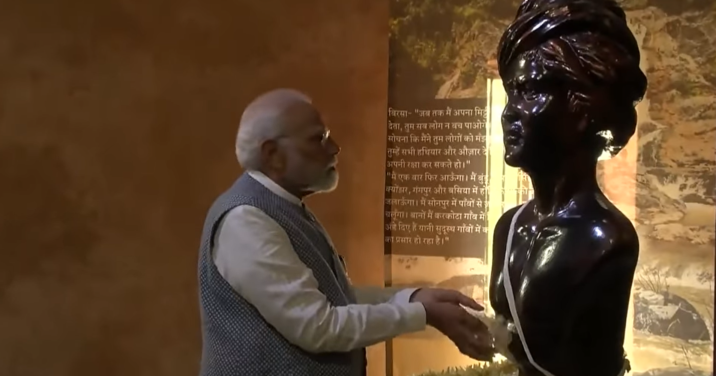 Prime Minister Narendra Modi Pays Tribute To Tribal Icon Birsa Munda On