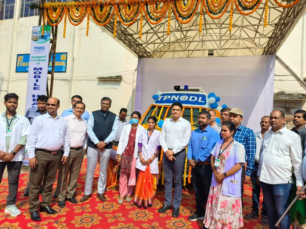 Unique initiative of TPNODL, Mobile Health Services to Reach Rural