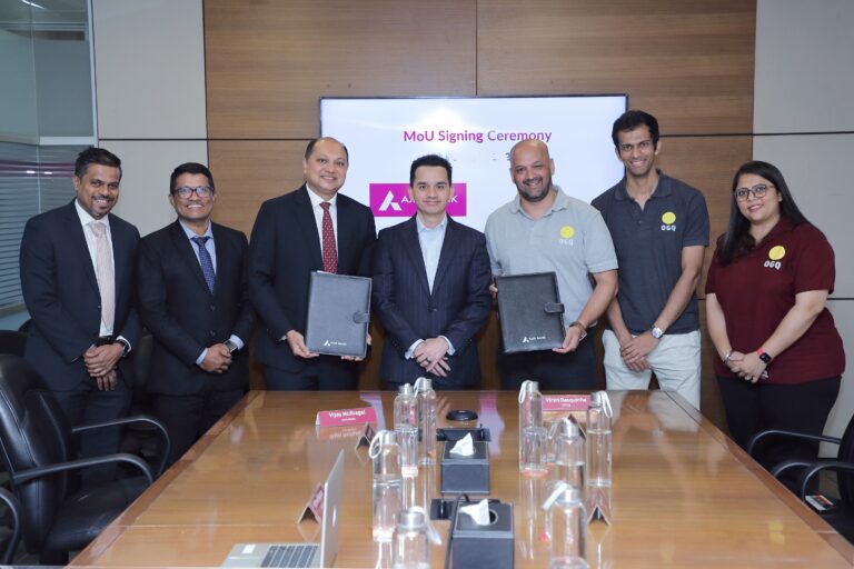 Axis Bank signs MoU with OGQ- Foundation for Promotion of Sports and Games and Inspire Institute of Sport to support the Next Generation of Indian Olympians