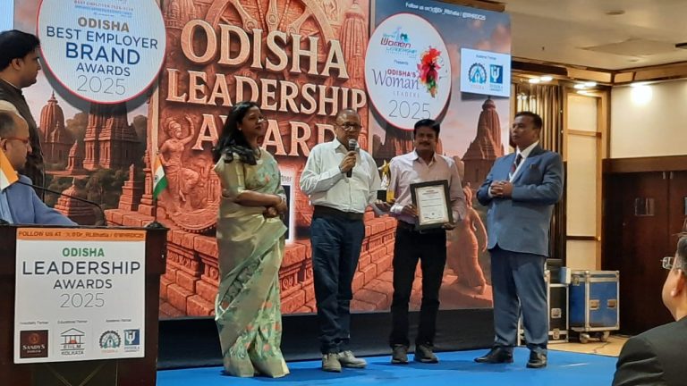 TPSODL Awarded for Innovative HR Practices at Odisha Leadership Awards 2025
