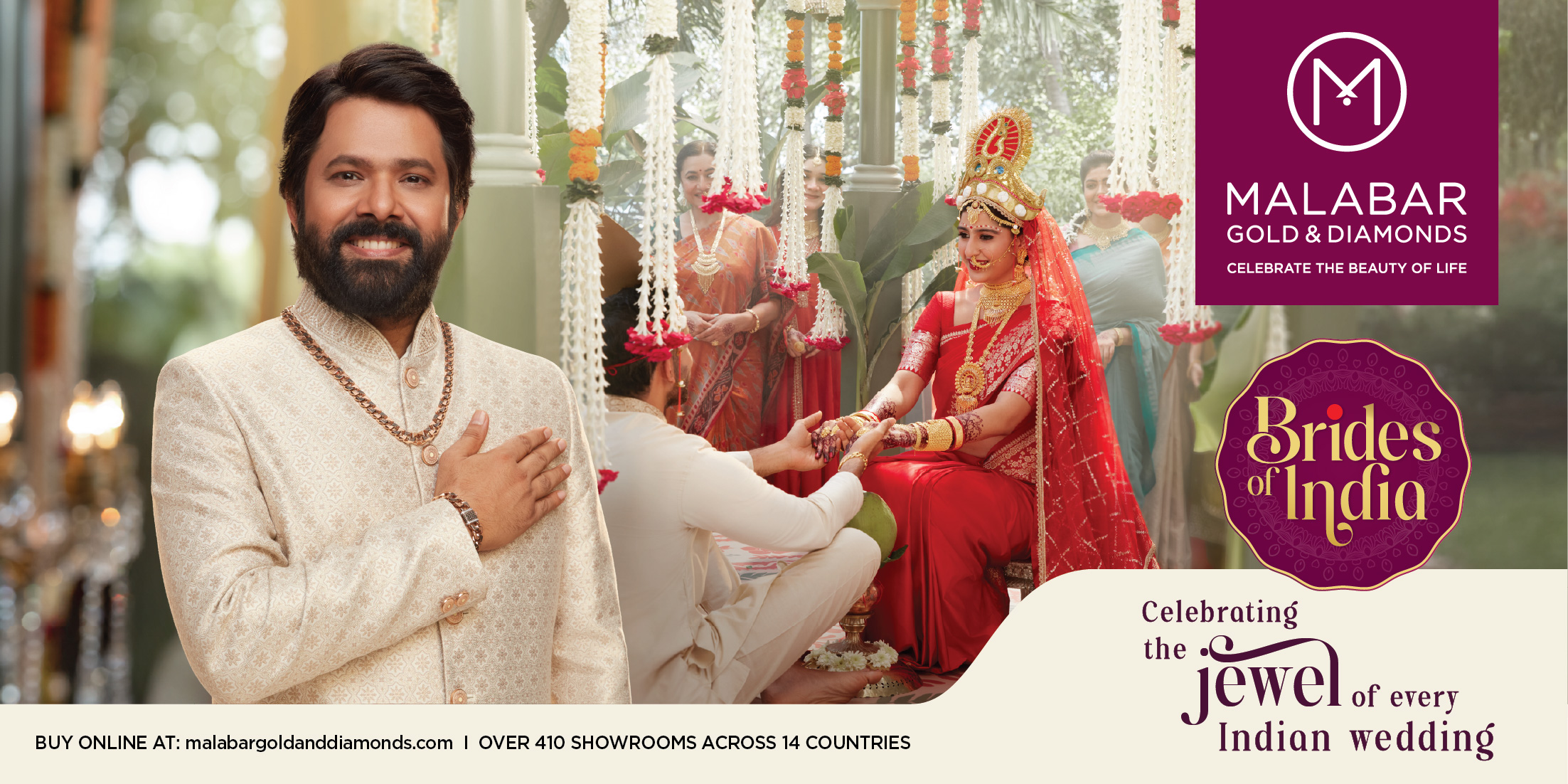 Malabar Gold & Diamonds Unveils Grand 15th Edition of ‘Brides of India’ Campaign, Celebrating India’s Diverse Bridal Heritage