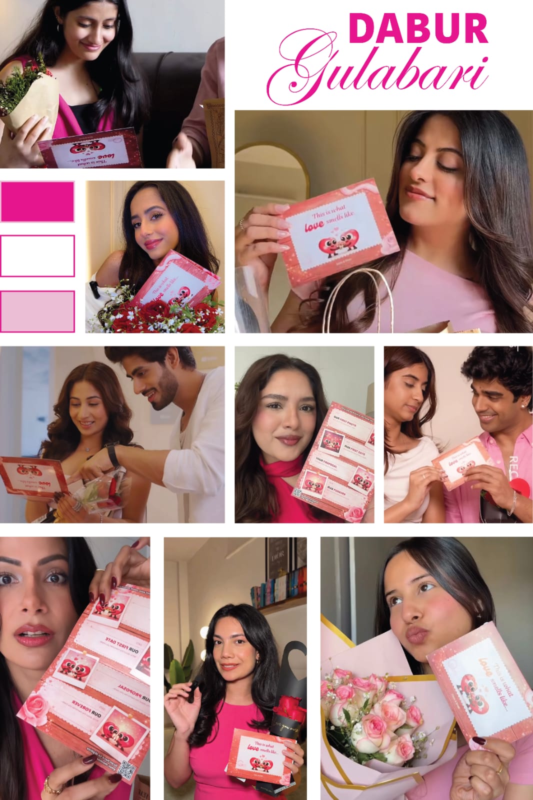 Dabur Gulabari’s #SayItWithARose Campaign Garners 100M+ Views, Distributes 2.5 Lakh Scented Memory Cards on Rose Day