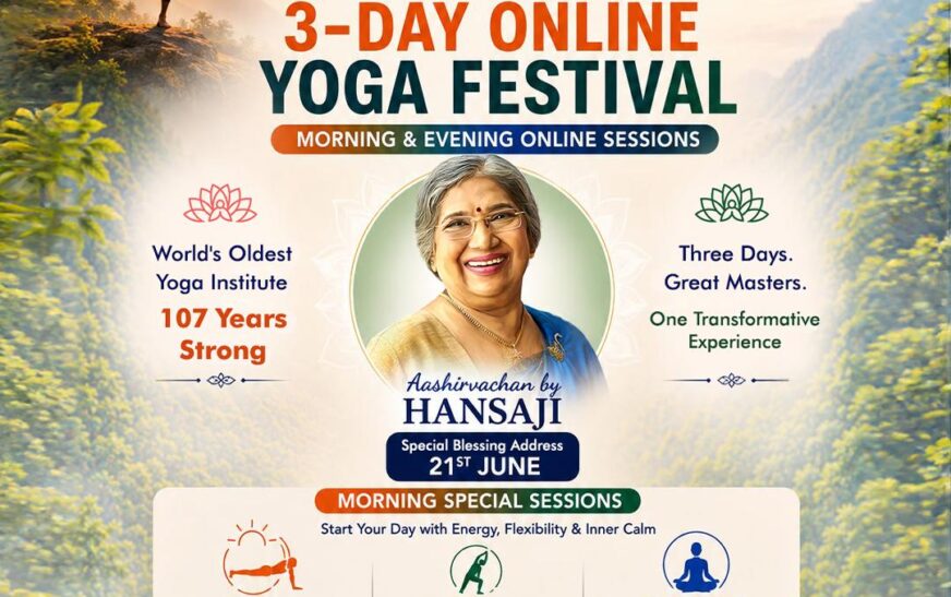 The Yoga Institute Celebrates 12th International Yoga Day with Mega Pan-India Drive